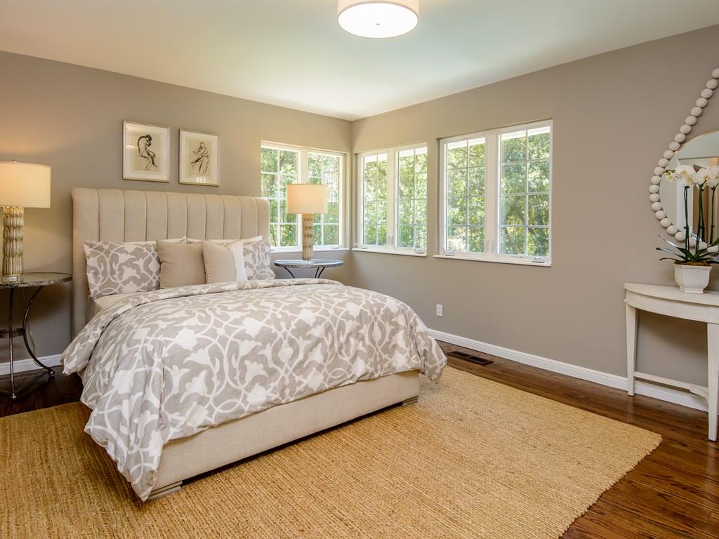 151 Eleanor Drive Woodside, CA 94062 - Photo 14 of 26 a bed sitting in a bedroom next to a window