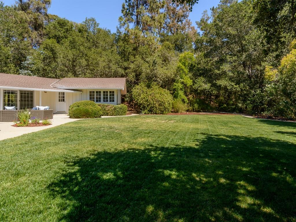 151 Eleanor Drive Woodside, CA 94062 - Photo 24 of 26 a view of a house with a big yard