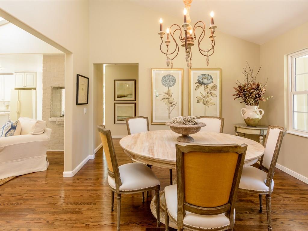151 Eleanor Drive Woodside, CA 94062 - Photo 7 of 26 a view of a dining room with furniture and wooden floor
