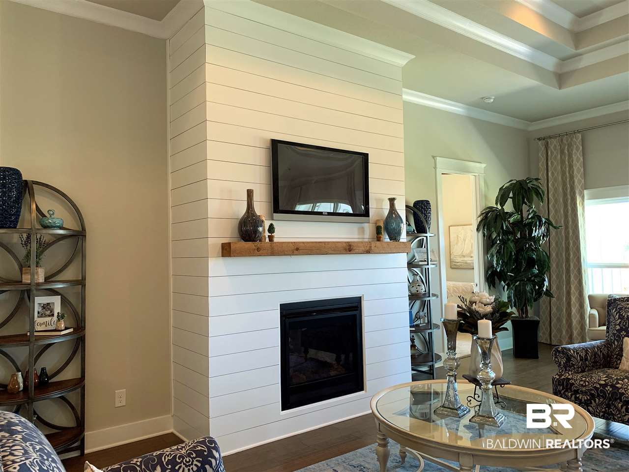 431 Nandina Loop Fairhope, AL 36532 - Photo 14 of 24 Shiplap Fireplace