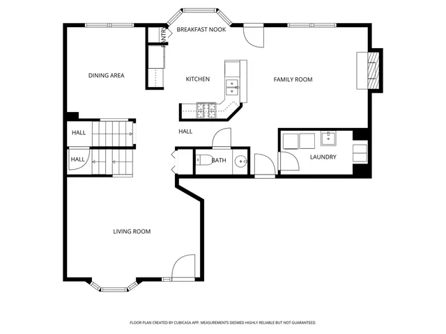 a picture of a room with a white wall and road