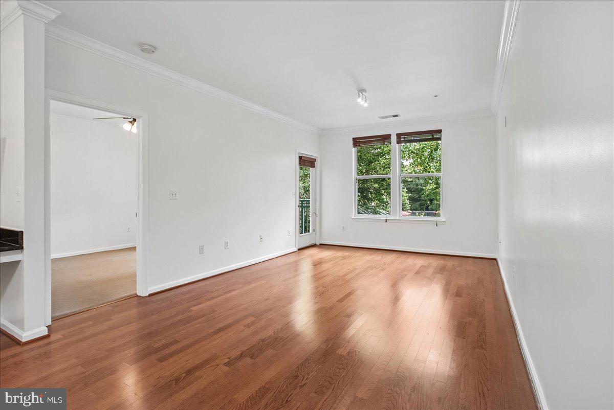 Undisclosed Address Reston, VA 20190 - Photo 9 of 60 Living Room and Entry to the Balcony and Bedroom