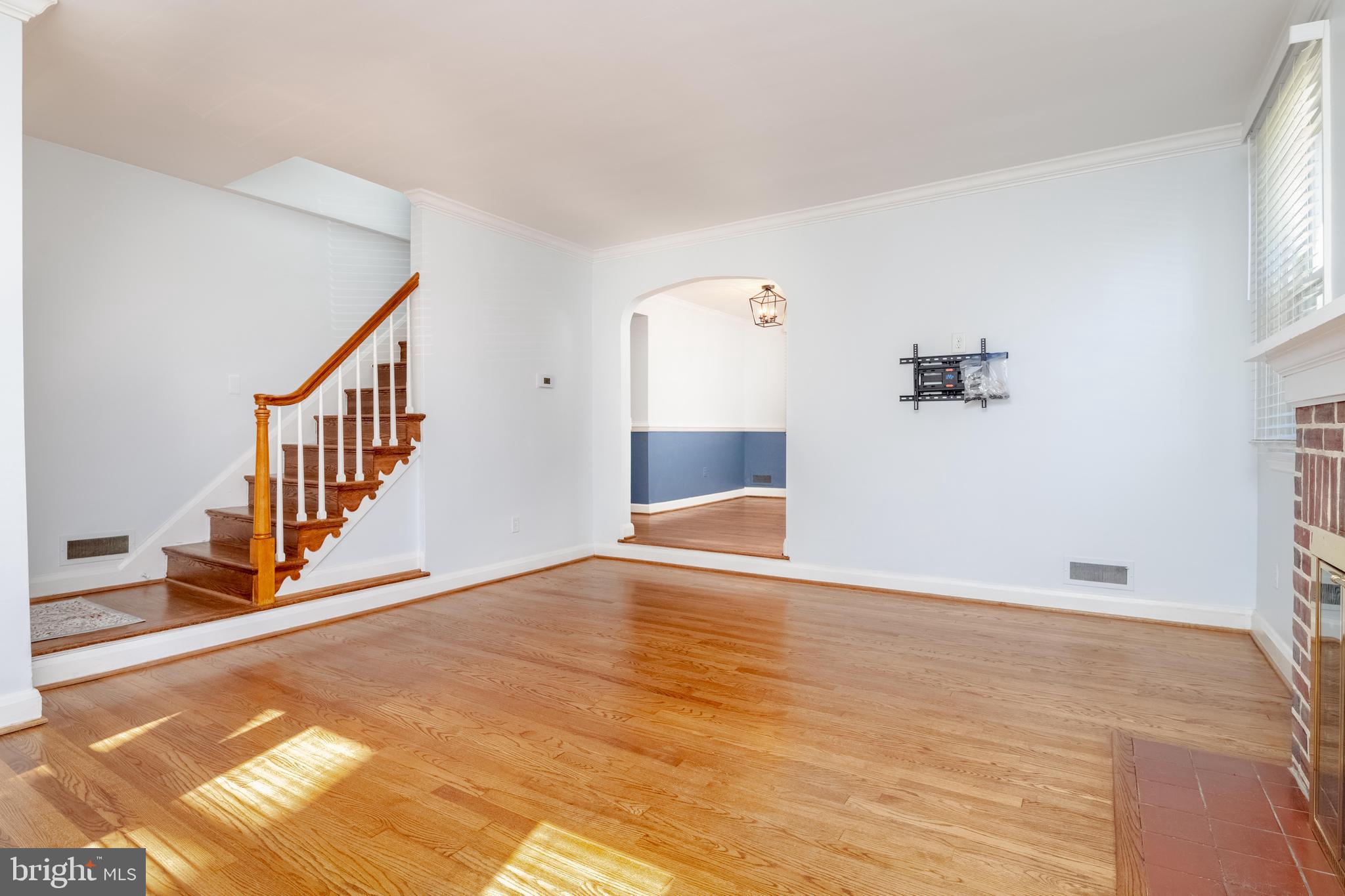 7012 Dunhill Road Dundalk, MD 21222 - Photo 7 of 38 a view of an entryway with wooden floor