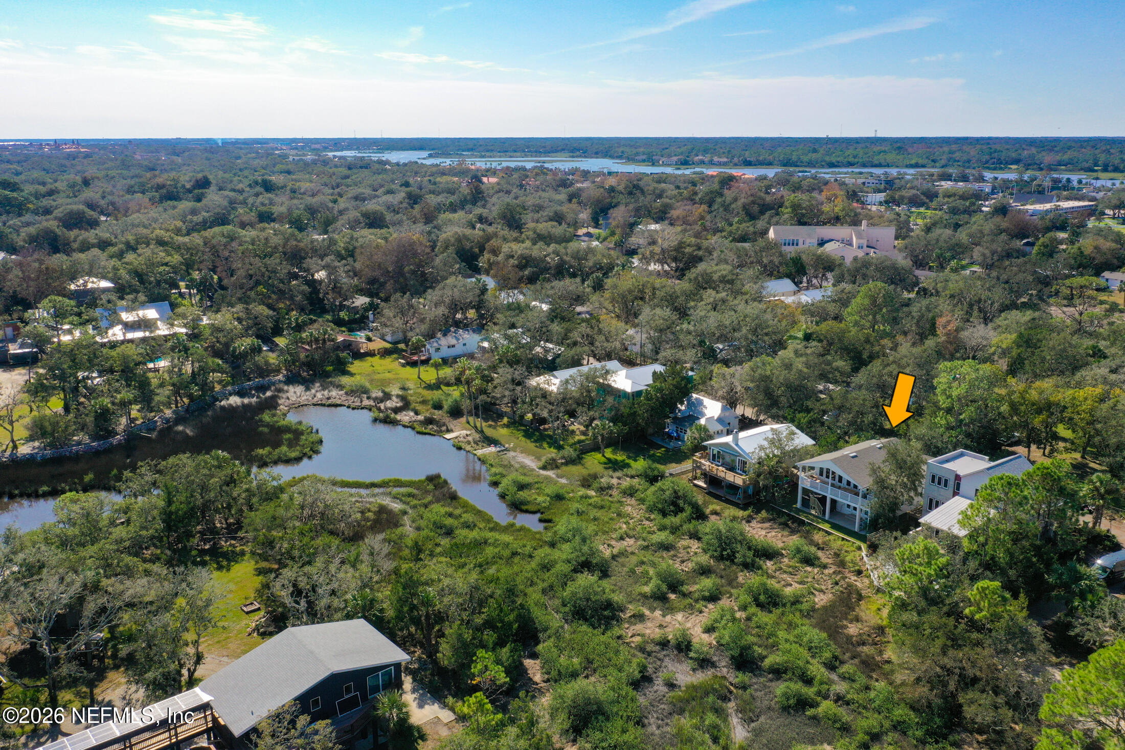 35 Oak Street St. Augustine, FL 32084 - Photo 5 of 43 an aerial view of multiple house