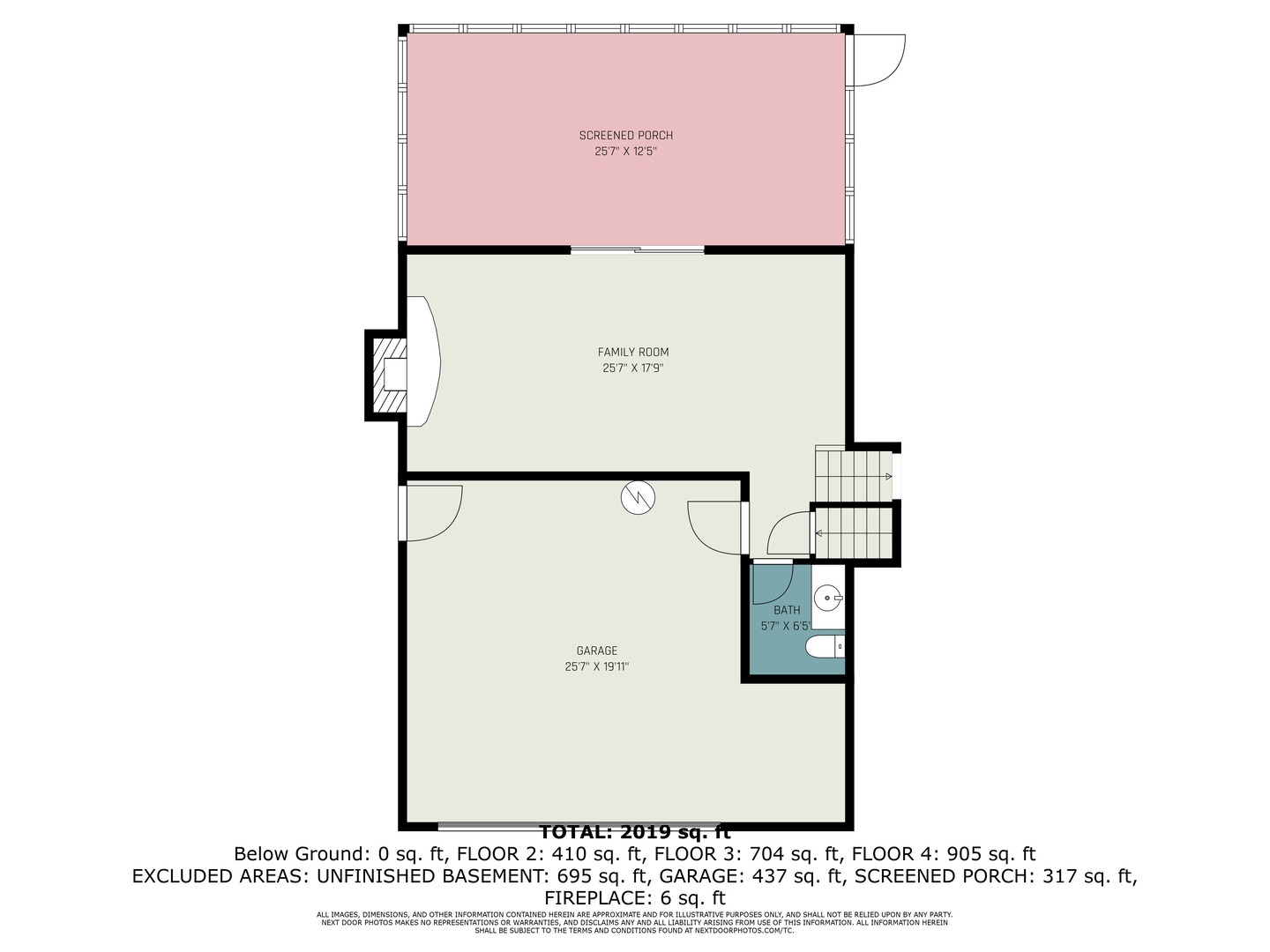 2880 Sun Valley Road Lisle, IL 60532 - Photo 29 of 29 a picture of a room with a large white wall