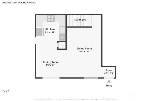 $950,000 | 915 30th Street Northeast, Unit 14, Auburn, WA 98002