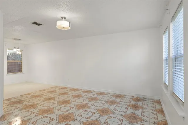 a view of empty room