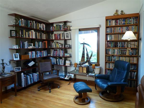 2 Burns Road Lexington, MA 02421 - Photo 8 of 23 a view of living room with furniture and book shelf