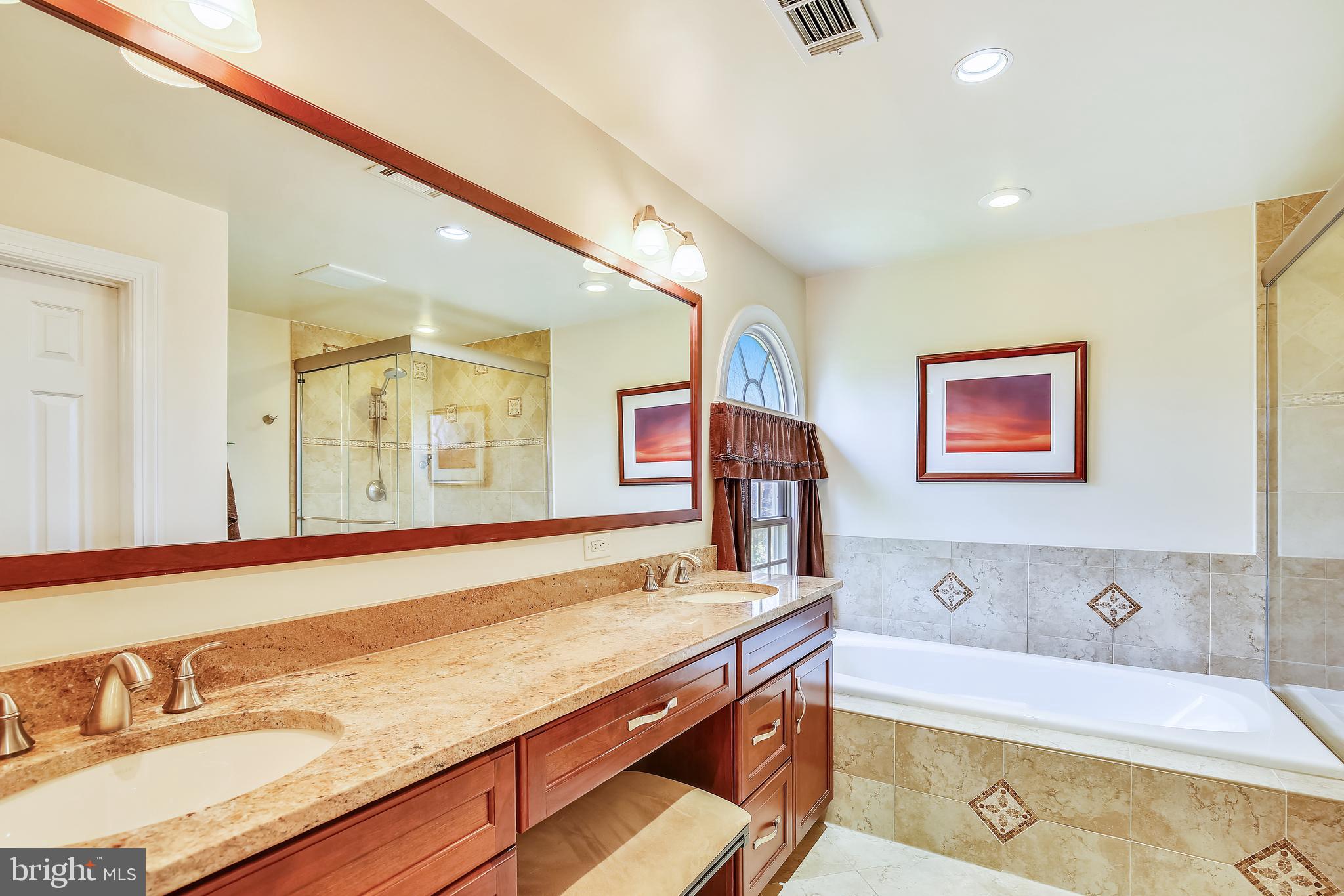 4625 Sutton Oaks Drive Chantilly, VA 20151 - Photo 29 of 60 Updated master bathroom