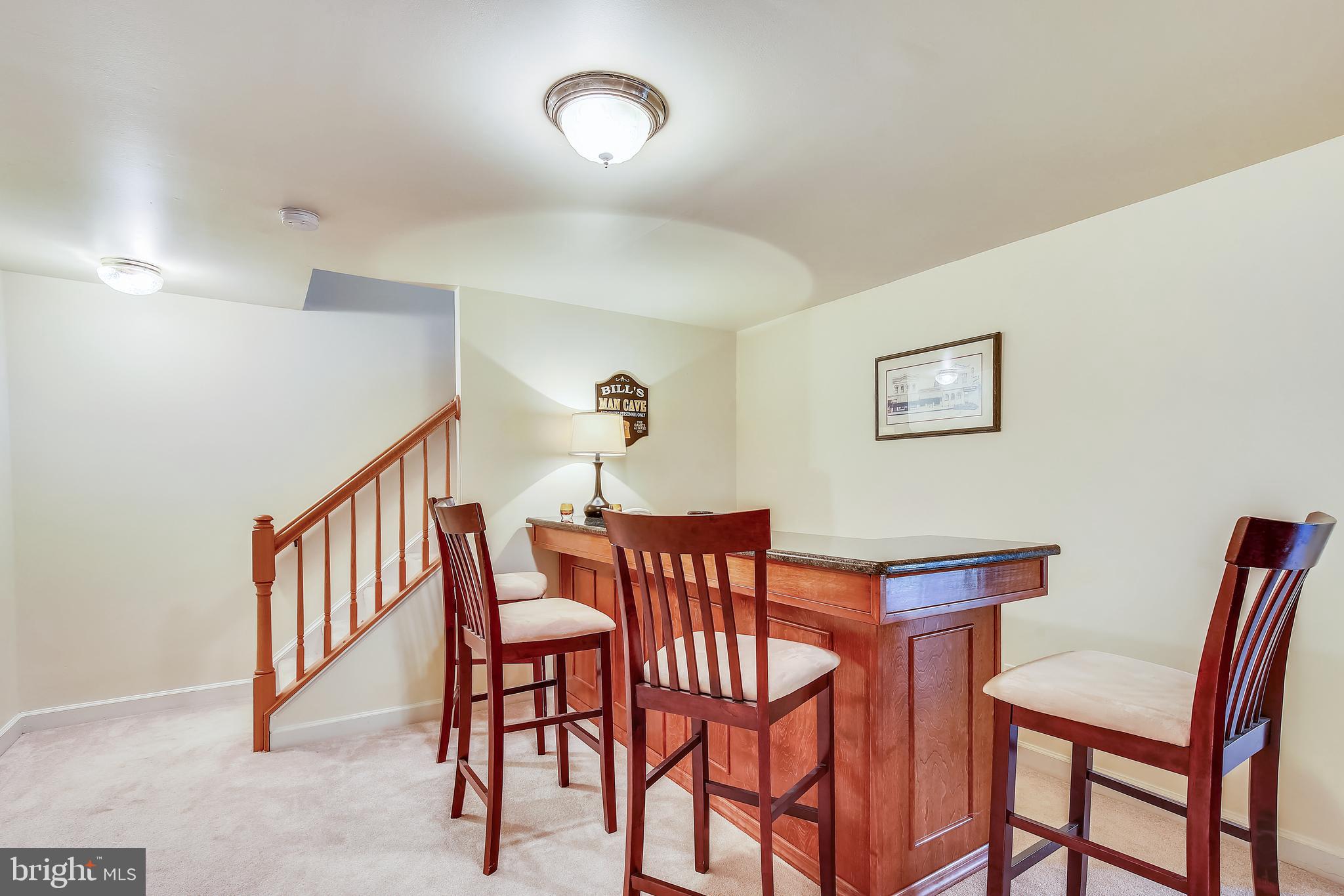 4625 Sutton Oaks Drive Chantilly, VA 20151 - Photo 42 of 60 Bar with mini fridge and wine refrigerator!