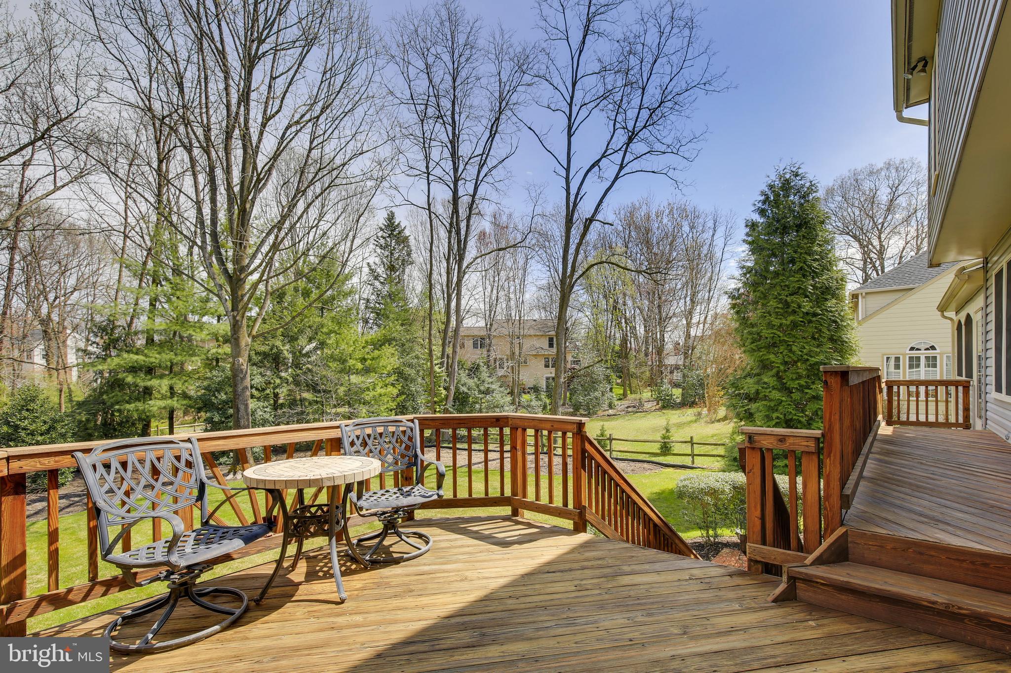 4625 Sutton Oaks Drive Chantilly, VA 20151 - Photo 49 of 60 Deck with access to back yard on both sides