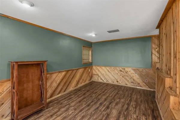 a view of wooden floor