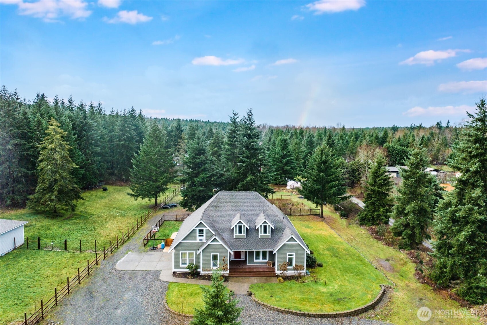 36612 2nd Avenue South Roy, WA 98580 - Photo 38 of 40 an aerial view of a house