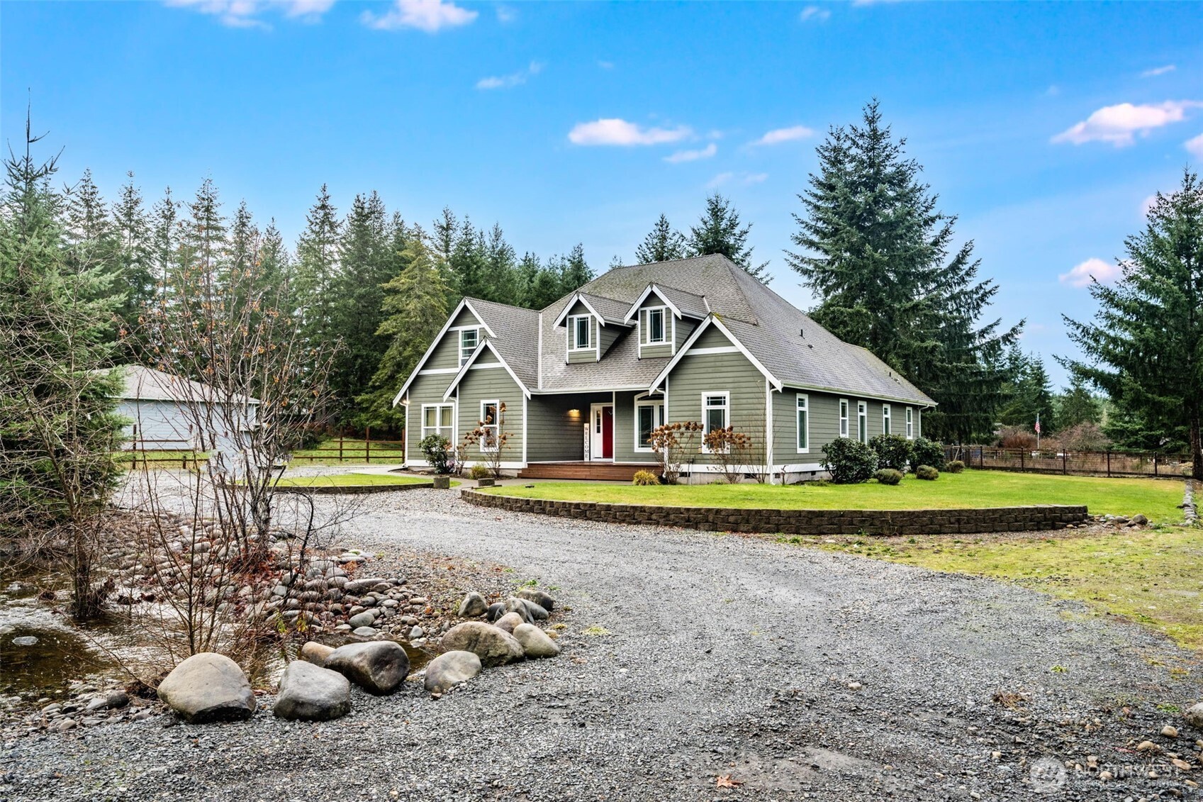36612 2nd Avenue South Roy, WA 98580 - Photo 40 of 40 a front view of a house with garden