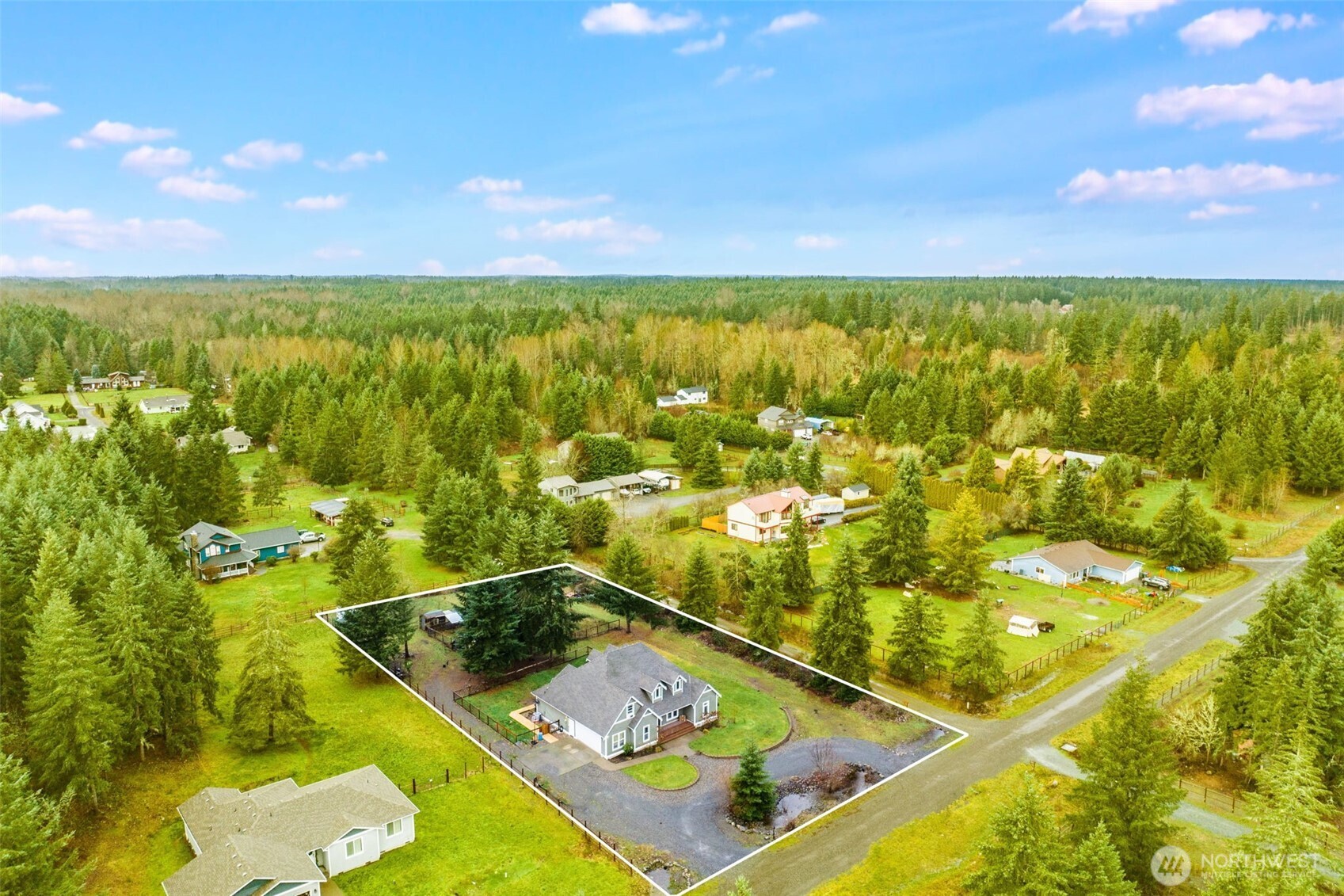 36612 2nd Avenue South Roy, WA 98580 - Photo 4 of 40 a view of swimming pool from a balcony