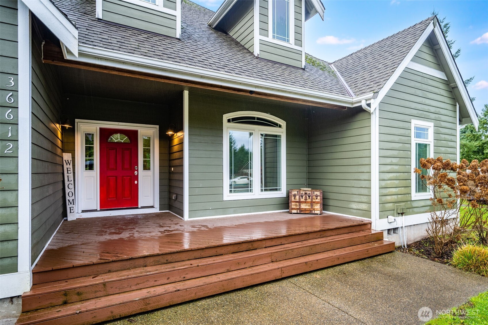 36612 2nd Avenue South Roy, WA 98580 - Photo 5 of 40 a front view of a house with a porch