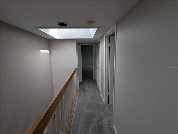 a view of a hallway
