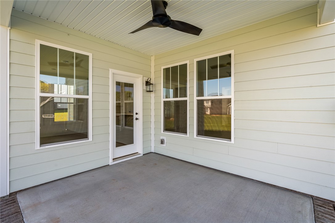 134 Ridgeline Row Central, SC 29630 - Photo 42 of 47 This inviting patio offers a tranquil retreat for outdoor living and entertaining.