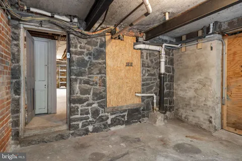a view of under construction room and staircase