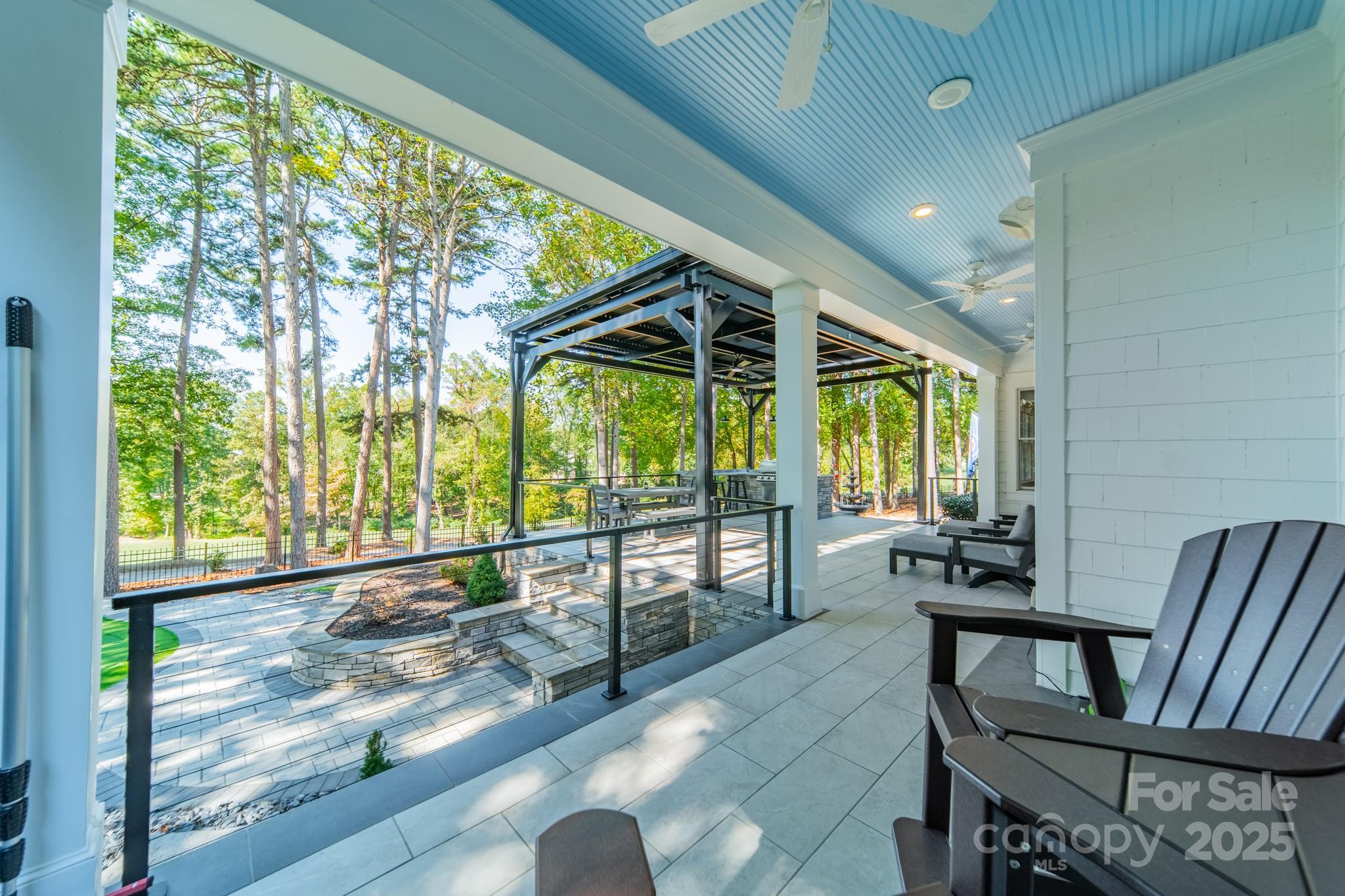 1946 Brawley School Road Mooresville, NC 28117 - Photo 9 of 48 a view of a porch with furniture and wooden deck