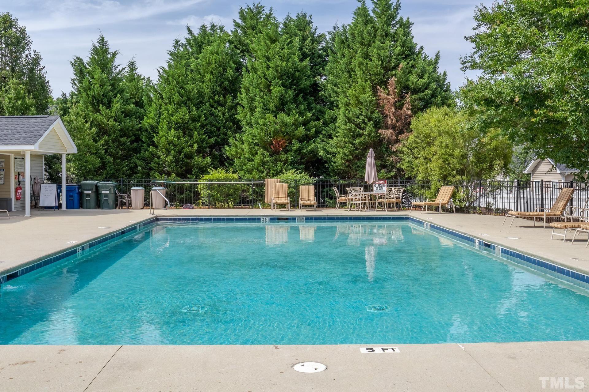 6307 Yates Mill Pond Road Raleigh, NC 27606 - Photo 37 of 41 Walk to the community pool!