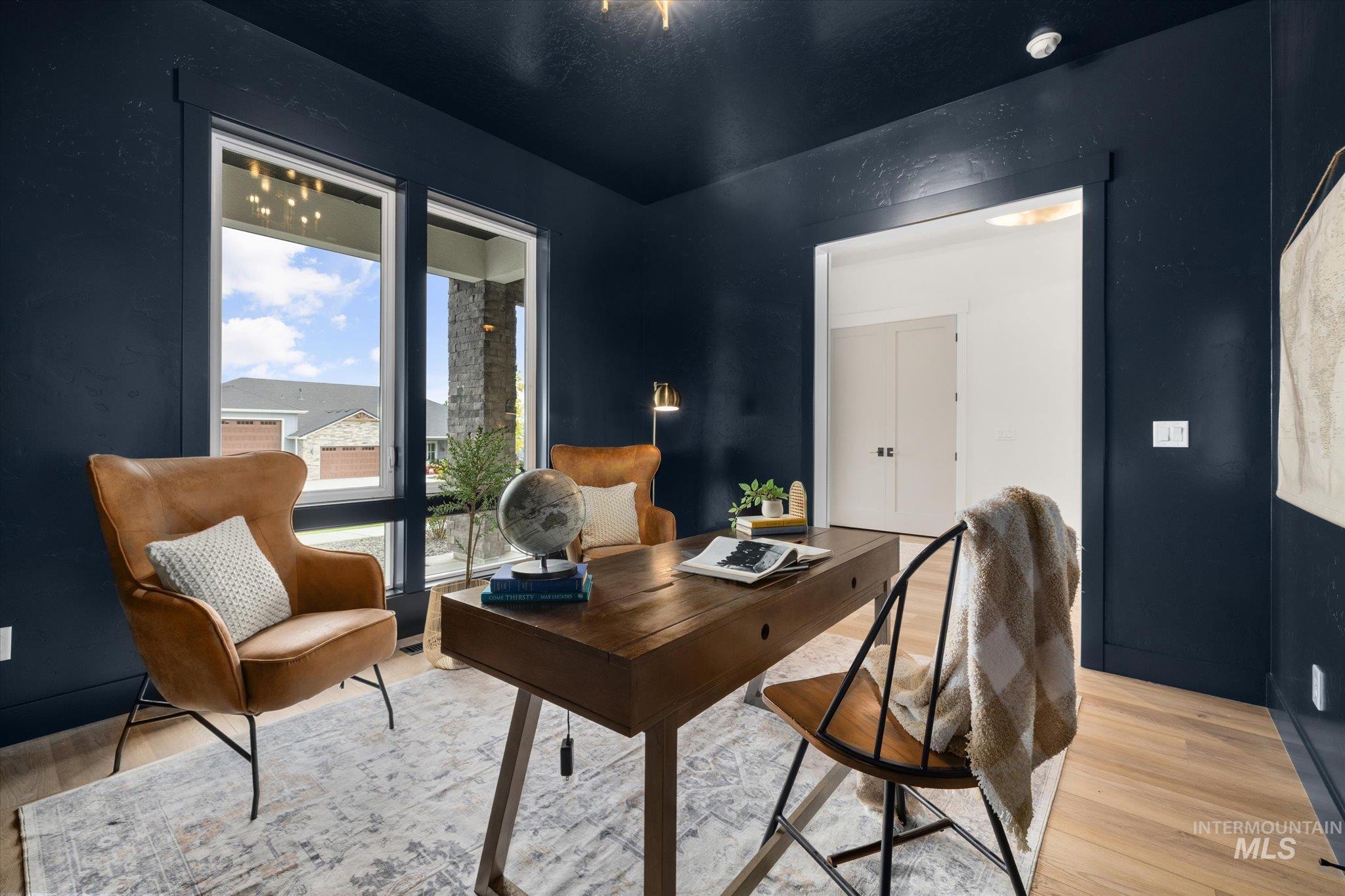 22909 Cirrus Vw Court Caldwell, ID 83607 - Photo 41 of 50 Home office with light wood-type flooring