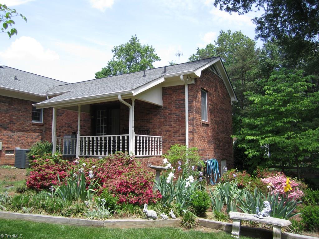 408 Traceway Road High Point, NC 27265 - Photo 21 of 22 Private porch from master bedroom and back yard.