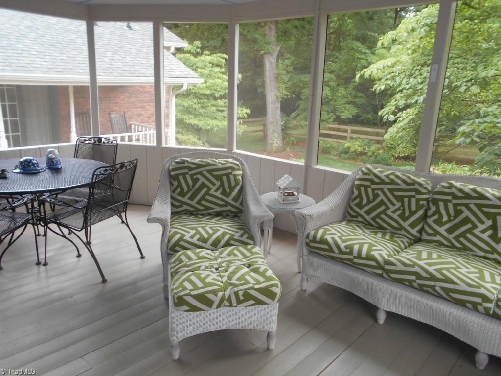 408 Traceway Road High Point, NC 27265 - Photo 8 of 22 Screened porch