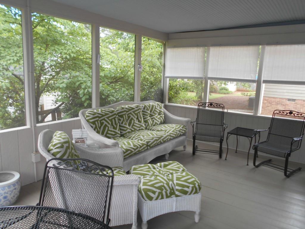 408 Traceway Road High Point, NC 27265 - Photo 9 of 22 Screened porch