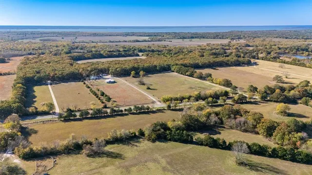 an aerial view of ocean residential house with outdoor space