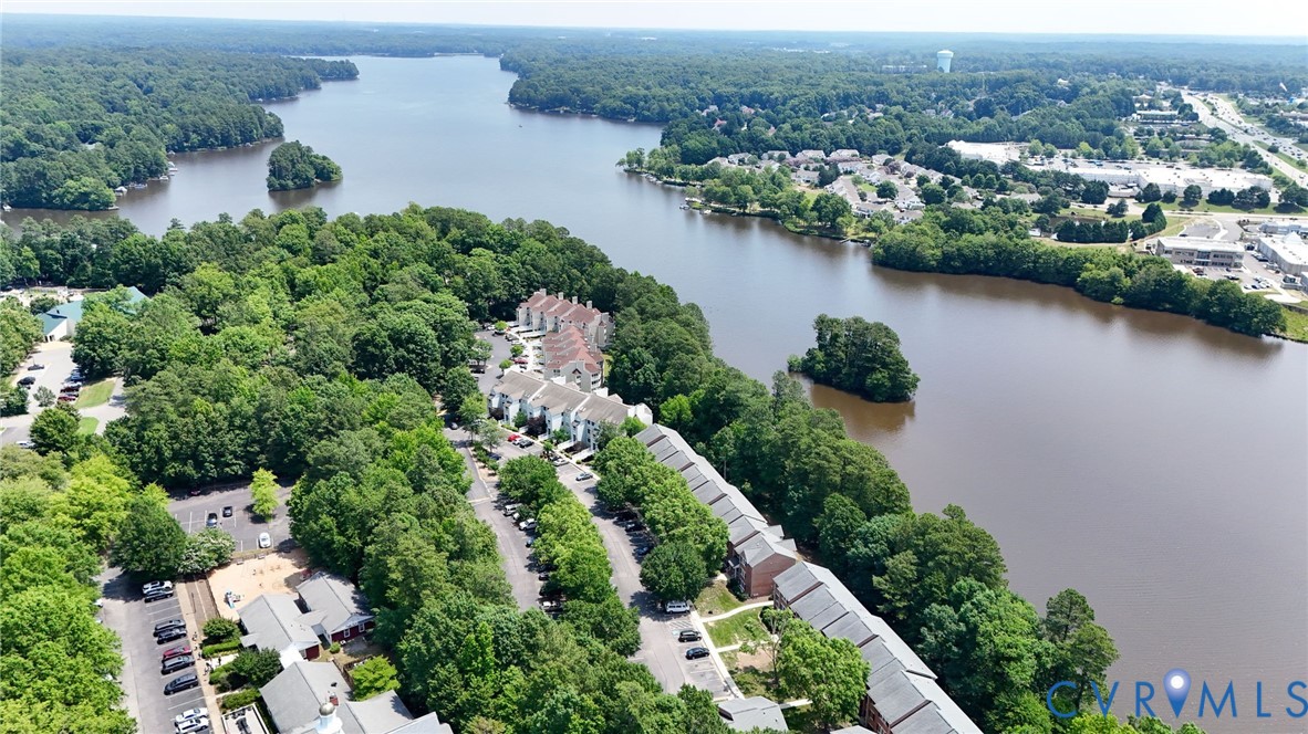 318 Water Pointe Lane Midlothian, VA 23112 - Photo 30 of 50 an aerial view of lake residential house with outdoor space