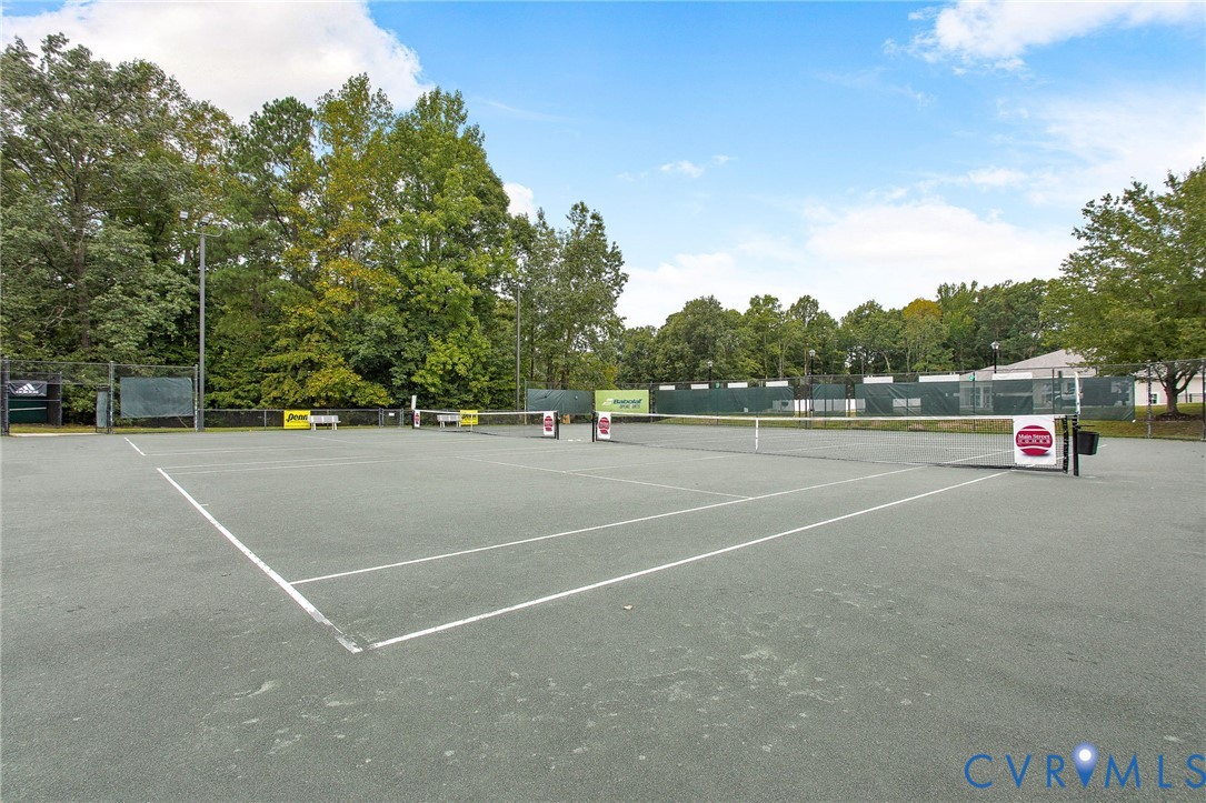 318 Water Pointe Lane Midlothian, VA 23112 - Photo 50 of 50 a view of a tennis court