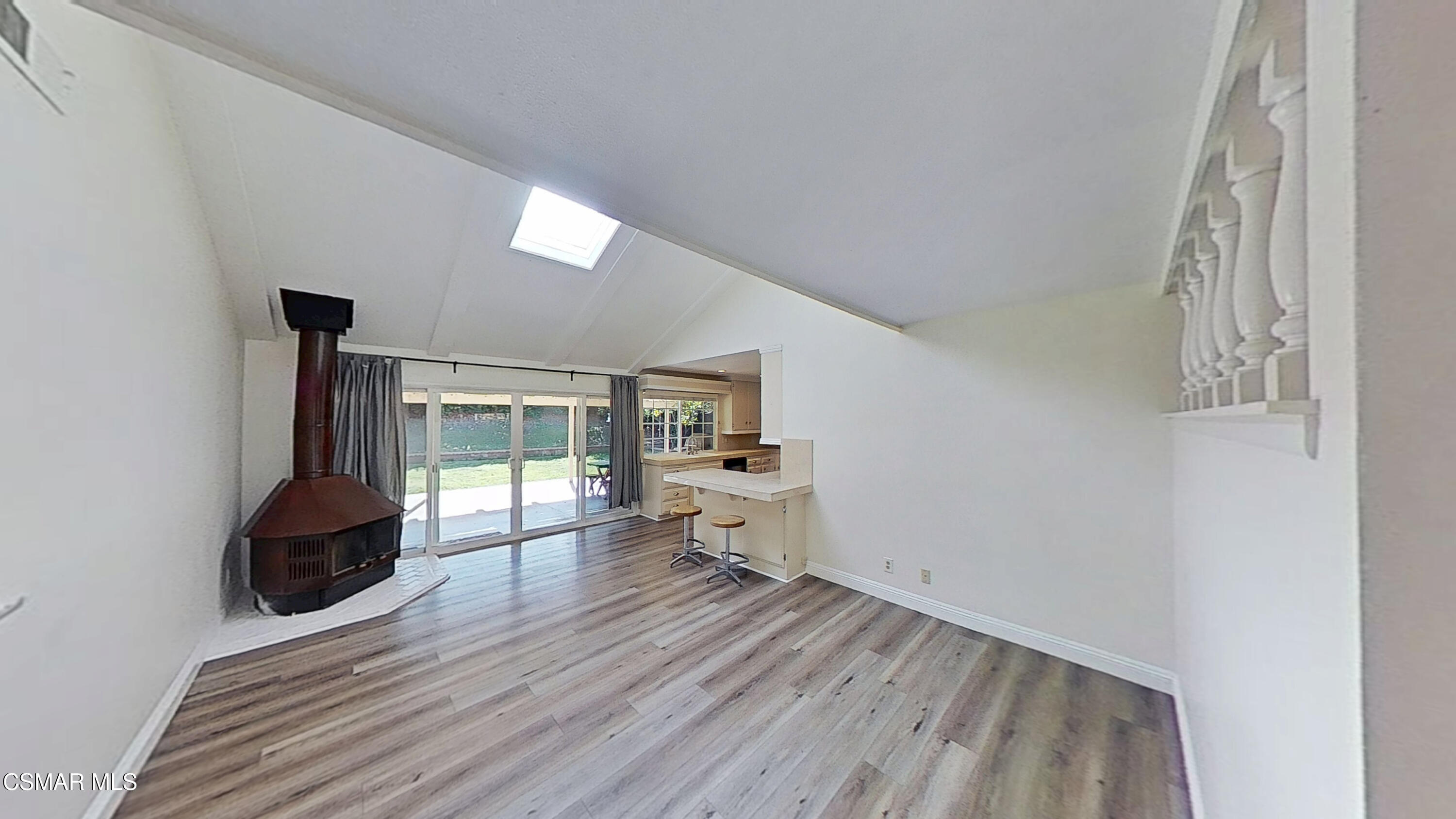 652 Harper Street Simi Valley, CA 93065 - Photo 6 of 30 a view of empty room with wooden floor and fan
