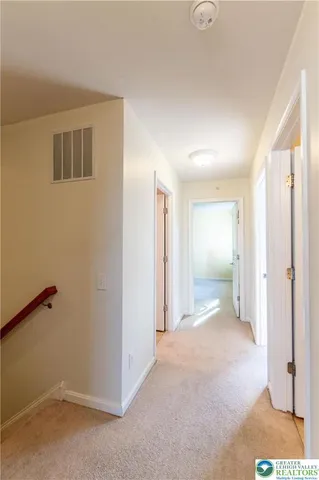 a view of a big room with closet area