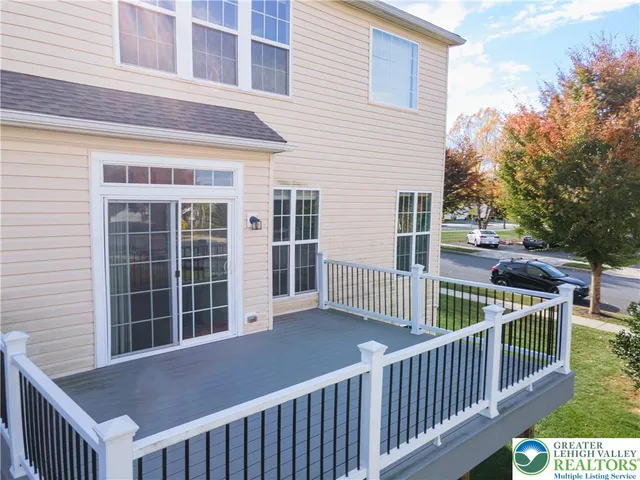 a view of balcony and deck