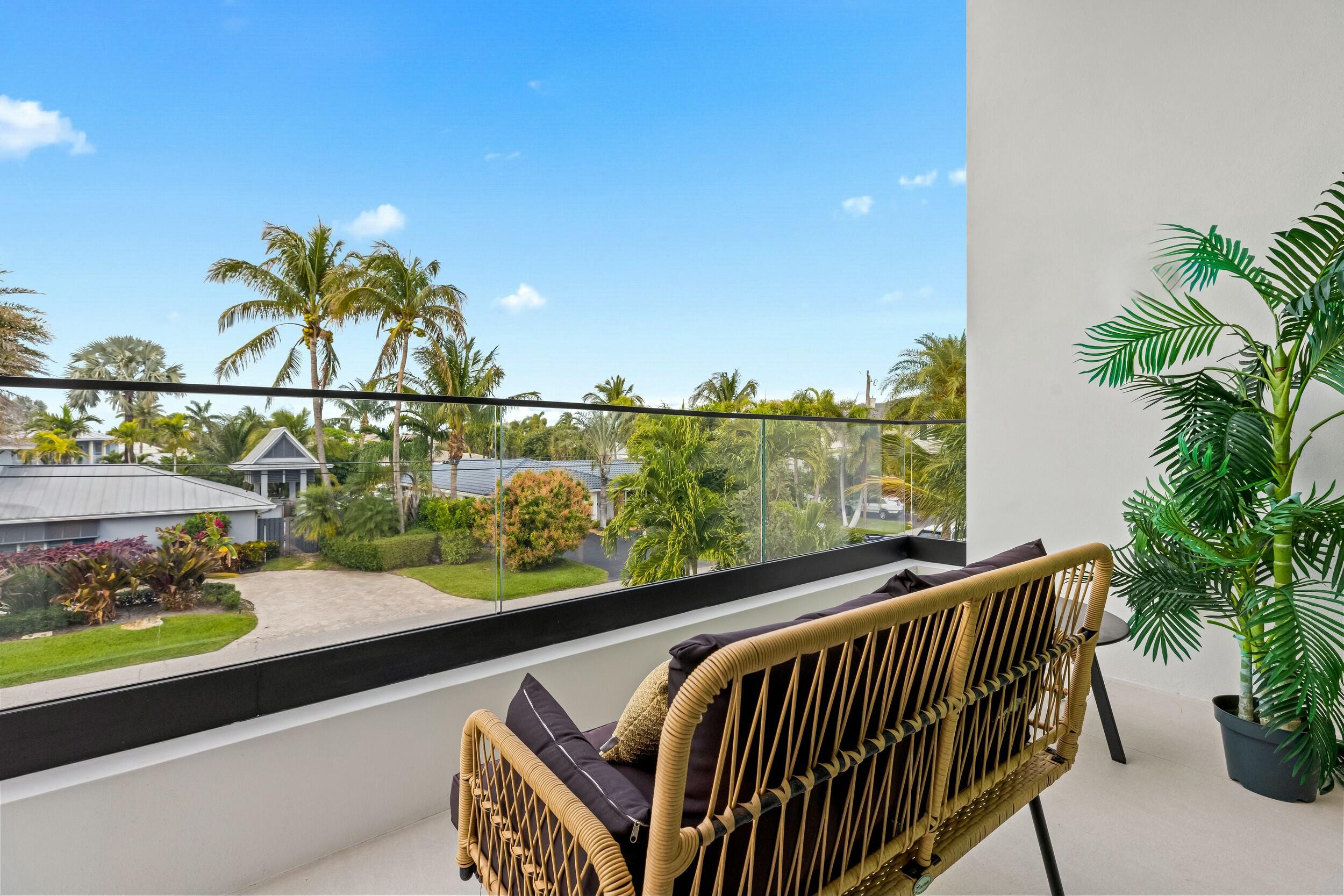 772 Glouchester Street Boca Raton, FL 33487 - Photo 62 of 85 Guest Bedroom Balcony