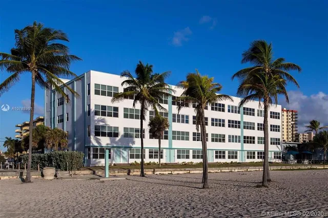 a view of building with street view