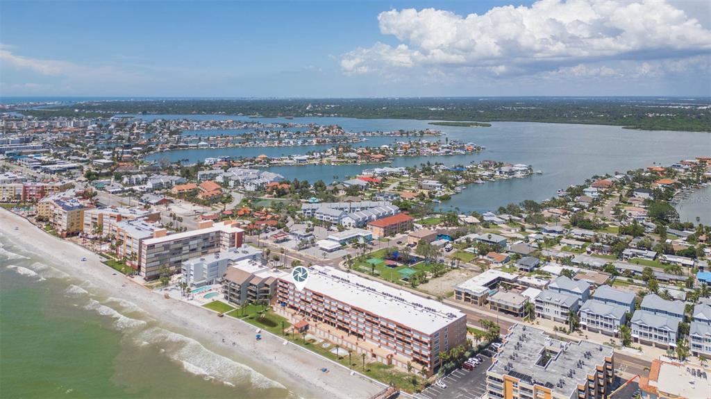 16326 Gulf Boulevard, Unit 109 Redington Beach, FL 33708 - Photo 58 of 63 an aerial view of a city
