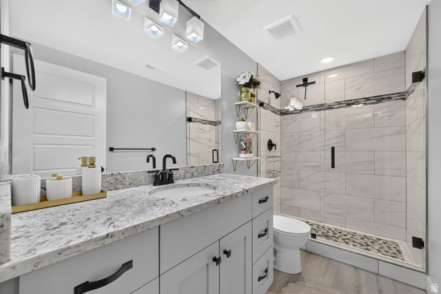 3644 Spiral Springs Road Tooele, UT 84074 - Photo 27 of 41 Third bathroom beautiful custom shower and large vanity