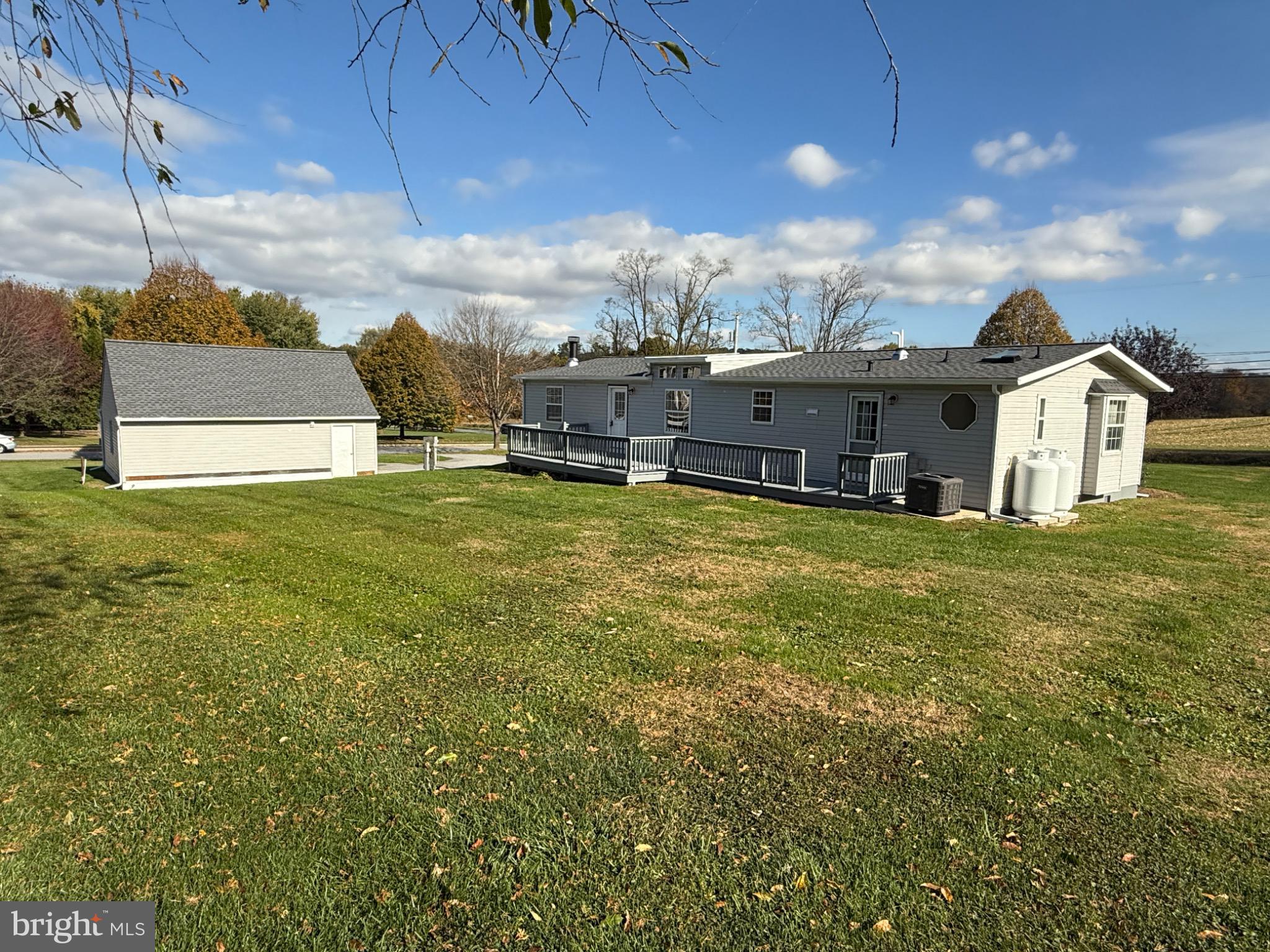 300 Brook Road Atglen, PA 19310 - Photo 28 of 42 a view of a house with a big yard and potted plants