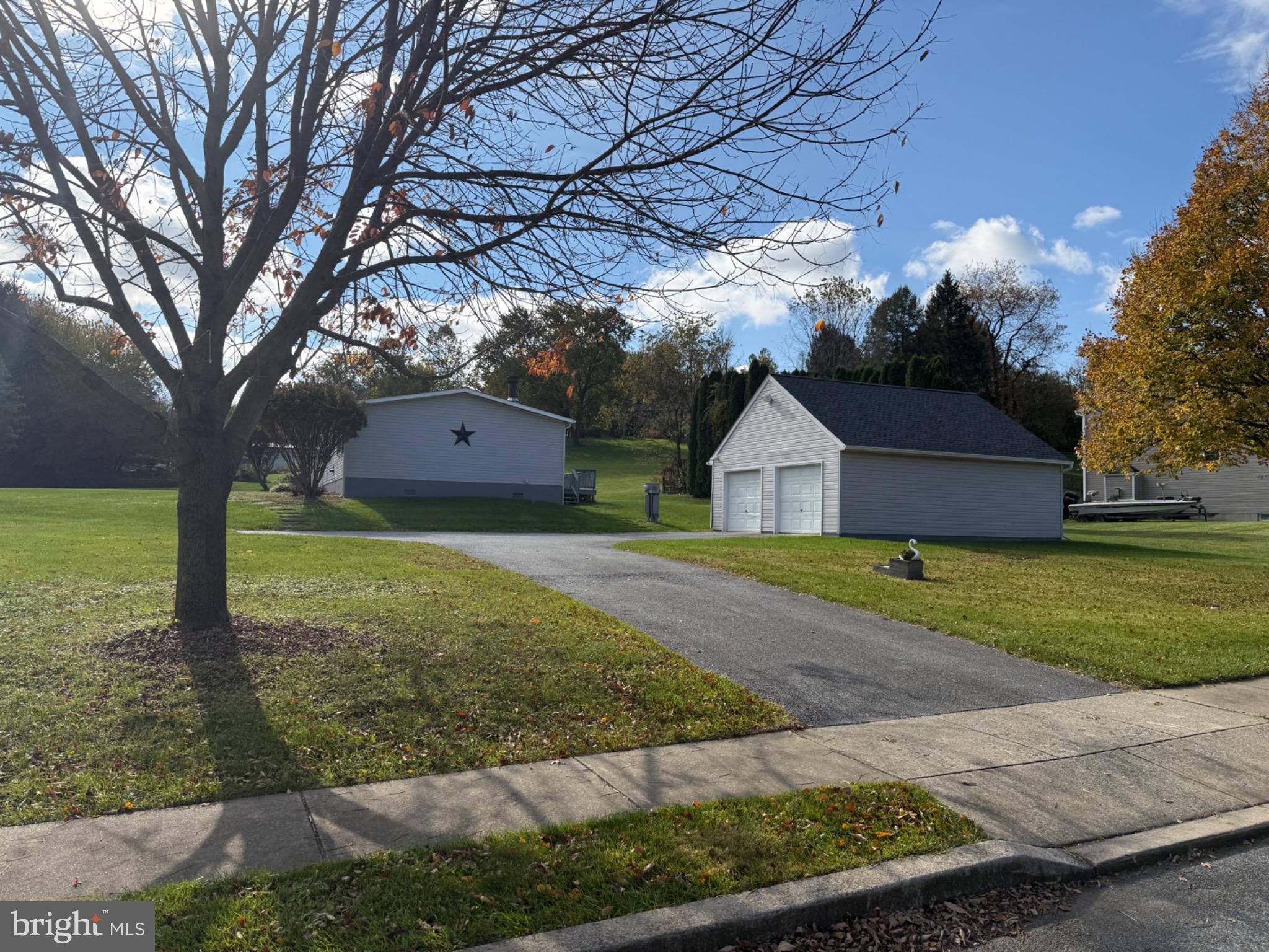 300 Brook Road Atglen, PA 19310 - Photo 30 of 42 a front view of house with yard and green space