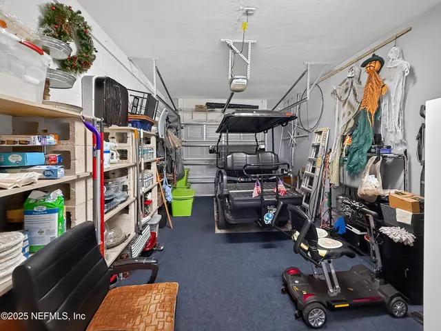 a view of storage and utility room