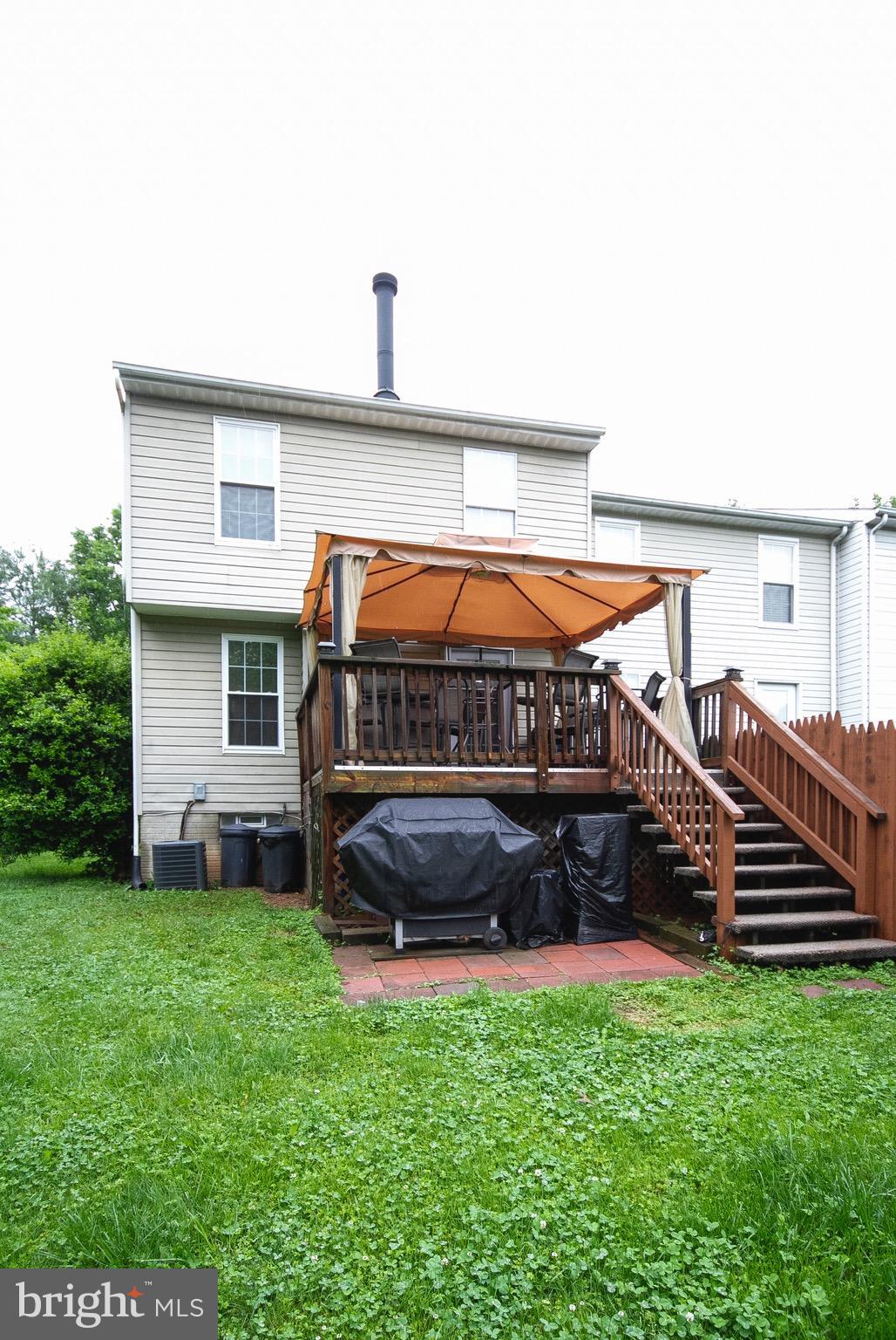 4201 Red Haven Road Baltimore, MD 21208 - Photo 29 of 29 a view of backyard with deck