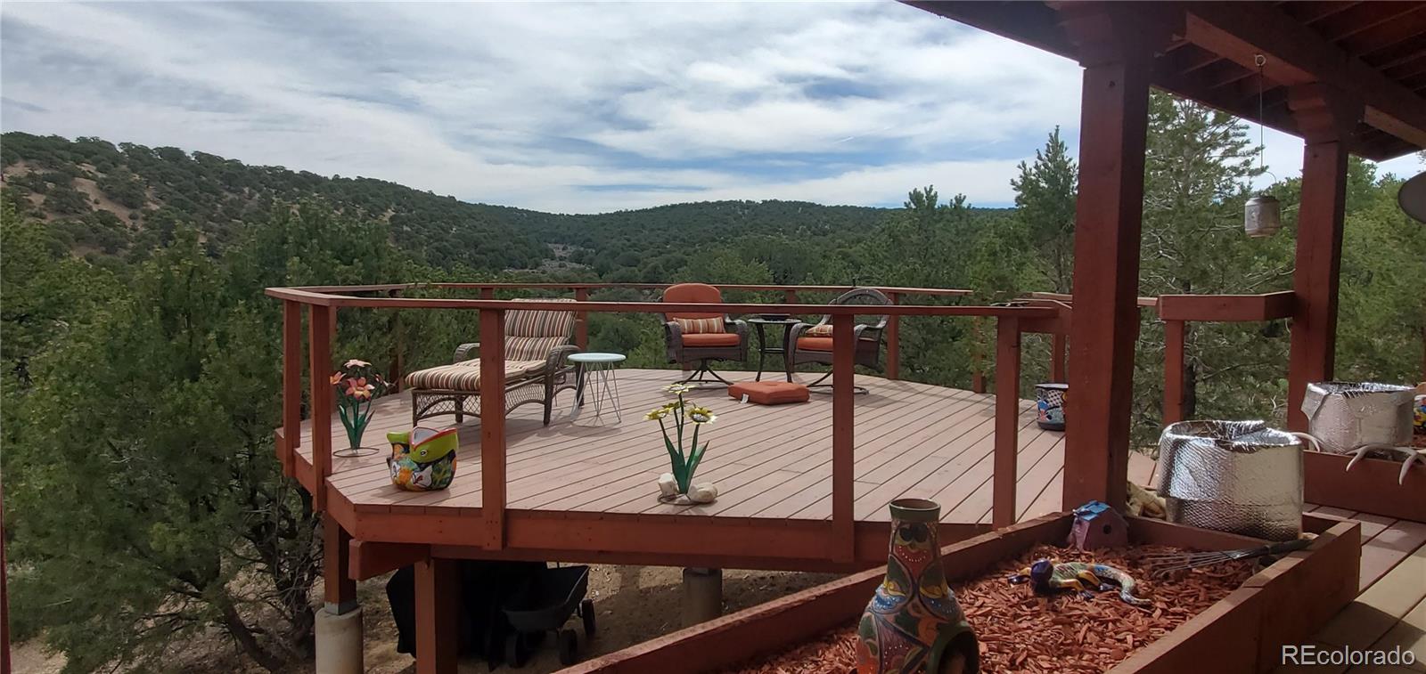 3818 Fontaine Road Fort Garland, CO 81133 - Photo 37 of 50 a view of balcony with furniture