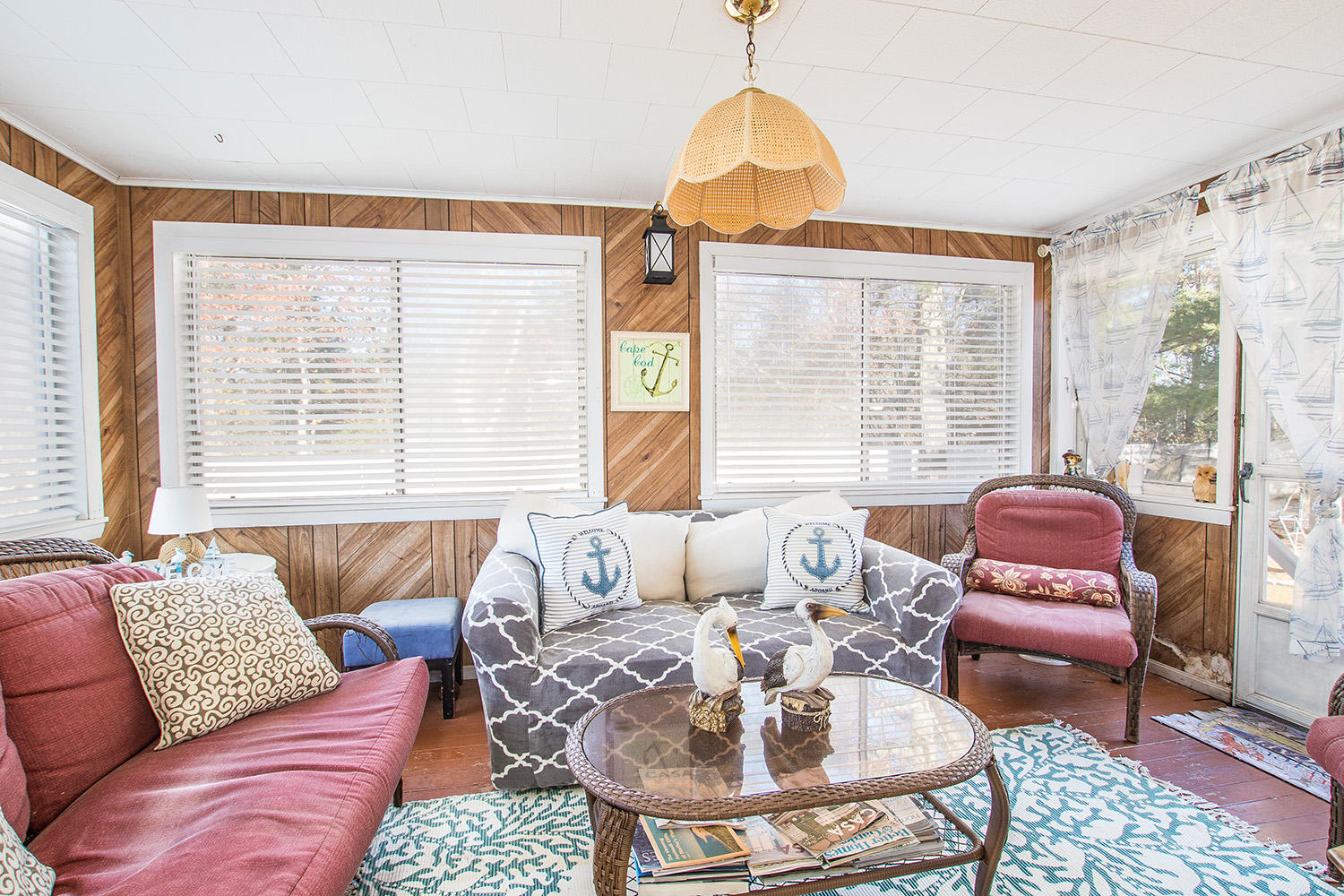 56 Wedgewood Drive Centerville, MA 02632 - Photo 16 of 34 a living room with furniture and a large window