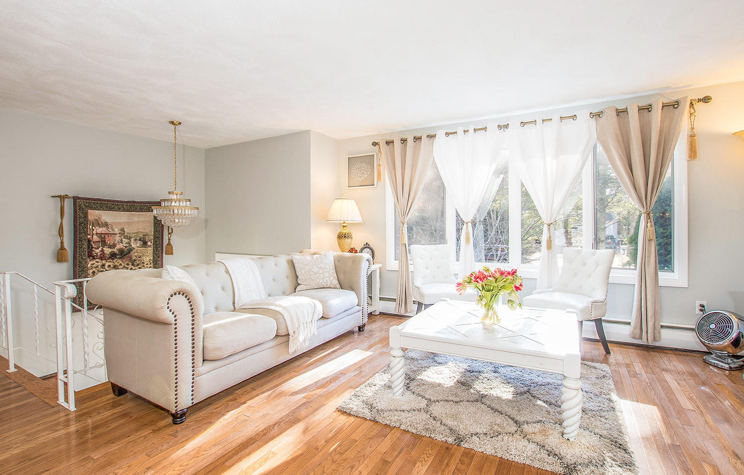 56 Wedgewood Drive Centerville, MA 02632 - Photo 6 of 34 a living room with furniture and a large window