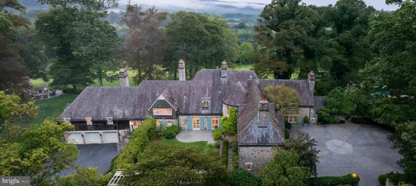 a front view of a house with patio