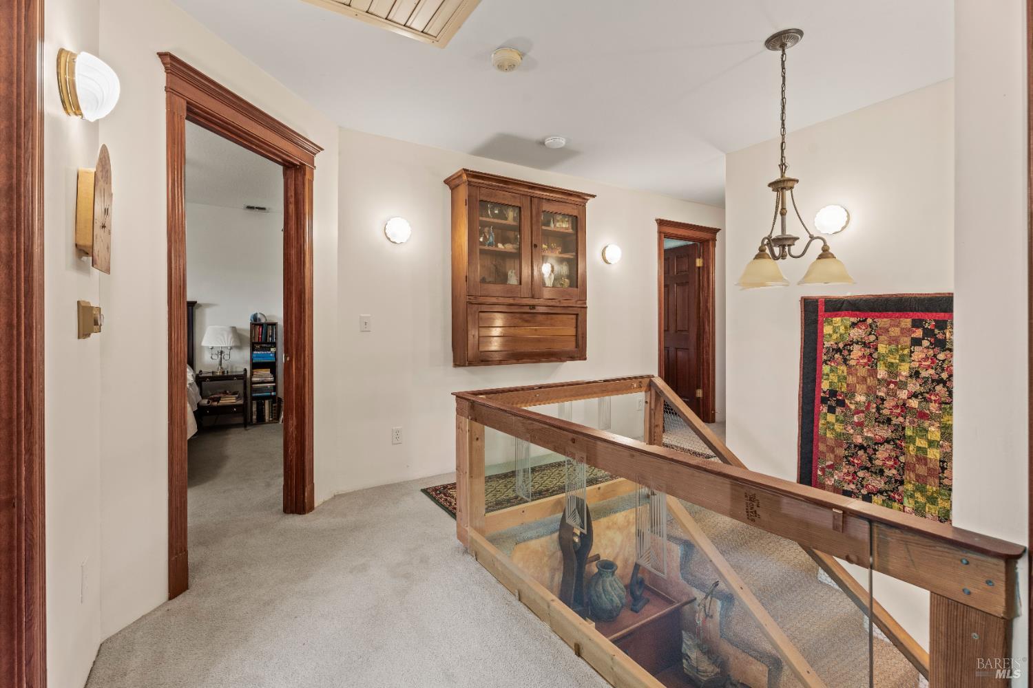20475 Timber Road Willits, CA 95490 - Photo 12 of 38 a view of a hallway with workspace