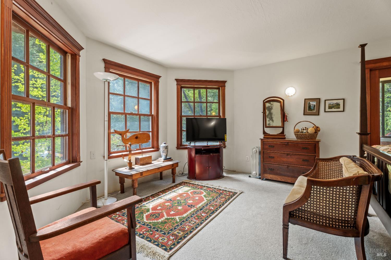 20475 Timber Road Willits, CA 95490 - Photo 18 of 38 a living room with furniture and a flat screen tv
