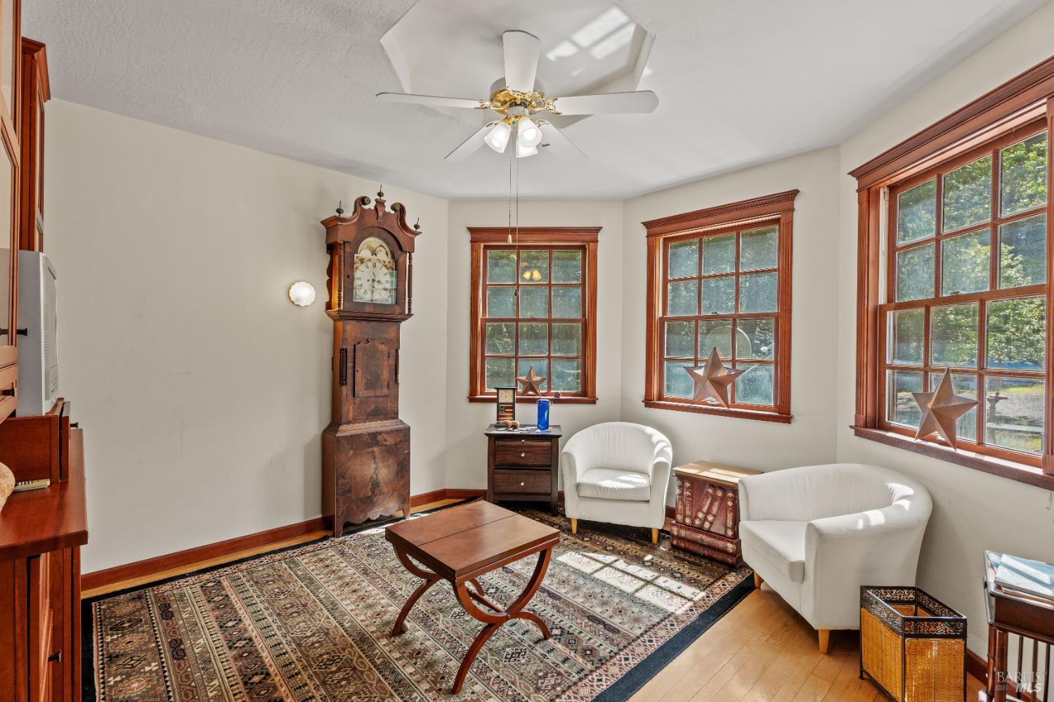 20475 Timber Road Willits, CA 95490 - Photo 5 of 38 a living room with furniture a fireplace and a window